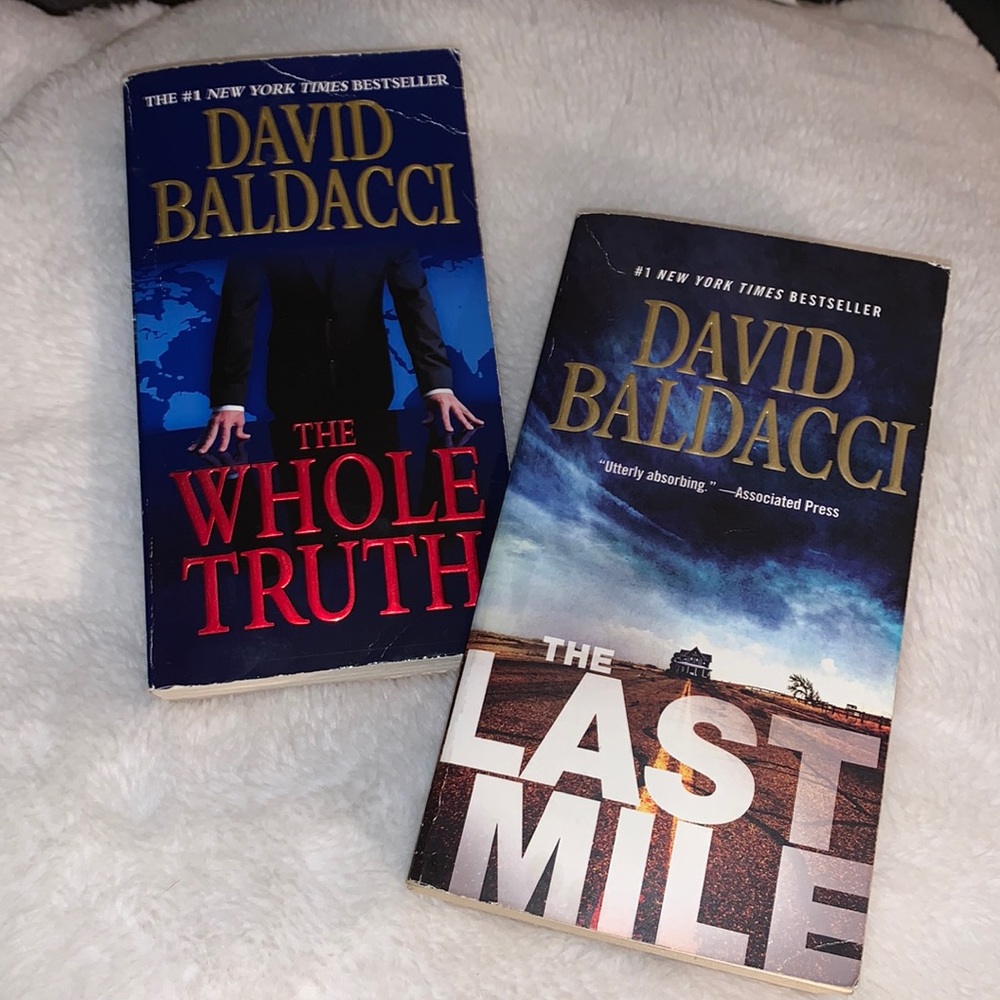 SALE!! Suspense David baldacci set of 2